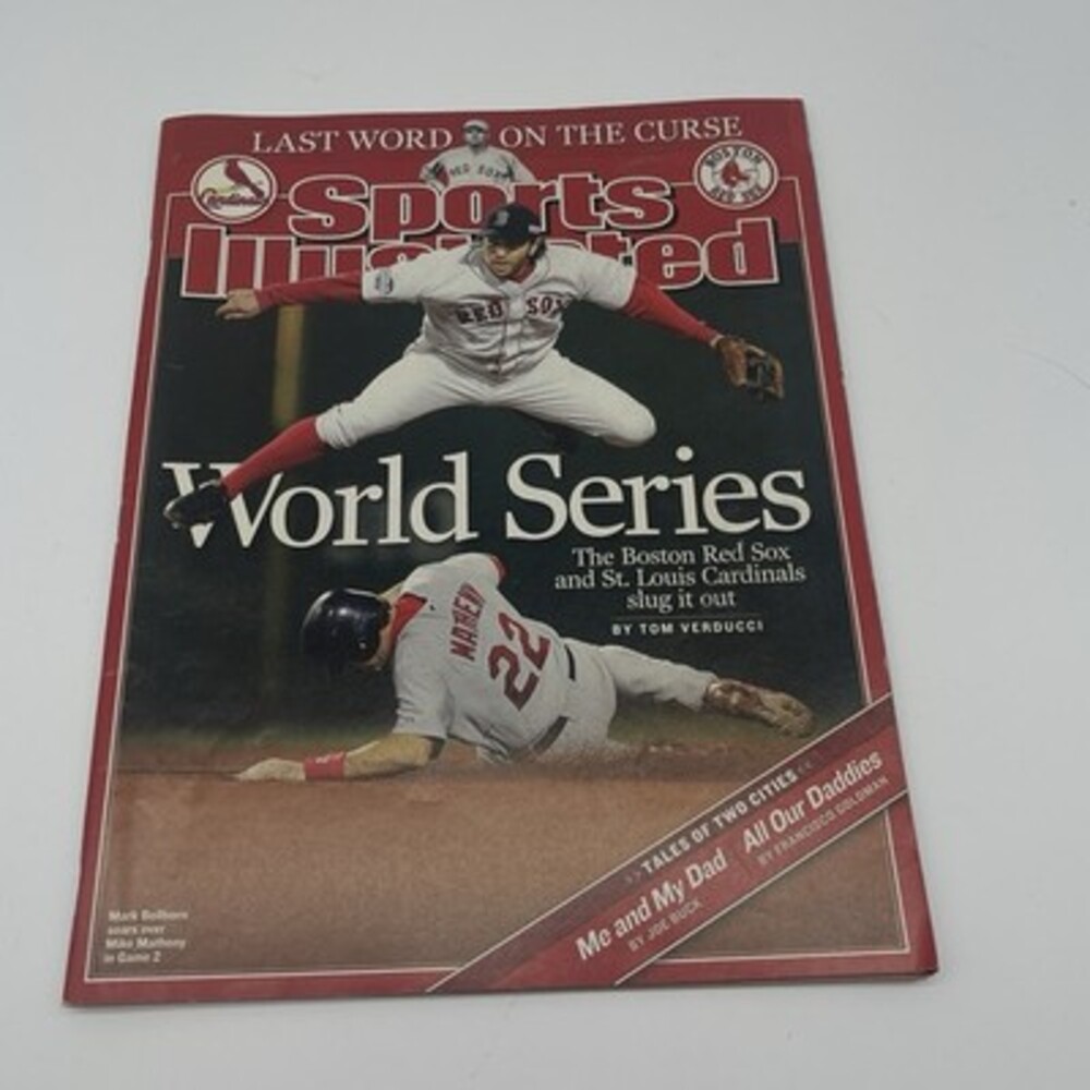 Sports Illustrated Magazine Nov 1, 2004 World Series Boston Red Sox St Lou Cards
